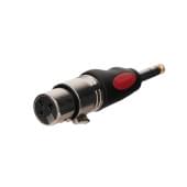 CXA005 Переходник (разъем переходной) XLR гнездо - 1/4'' стерео штекер, Soundking