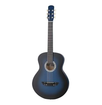 ACD-40A-12-BL Акустическая гитара, синий санберст, АККОРД-0