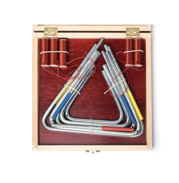 MS-ZH-KT-TR-01 Комплект треугольников №1 Профи, 5шт 10-18см, в кейсе, Мастерская Сереброва-0