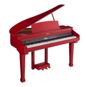 Grand-120-RED Цифровой рояль, с автоаккомпанементом, красный (3 коробки), Orla-0