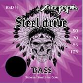 BSD-H Steel Drive Комплект струн для бас-гитары, сталь, 50-105, Мозеръ