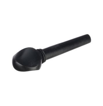 VP01E-2/4 Колок для скрипки, швейцарская модель. Материал - черное дерево. WBO-0