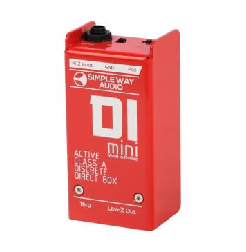 D1mini D.I. Box Дибокс, преобразователь сигнала для гитары, активный, Simpleway Audio-0