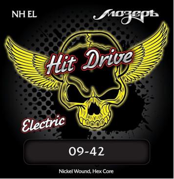 NH-EL Hit Drive Extra Light Комплект струн для электрогитары, 9-42, Мозеръ-0