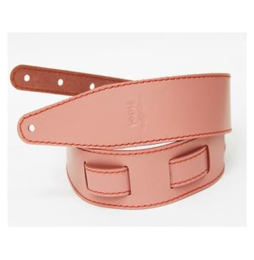 FL111018LP Premier Ремень для гитары, кожаный, розовый, Fidel-0