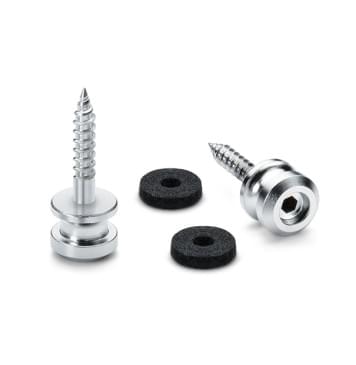 24030300 S-Lock M Крепление ремня, матовый хром, 2 шт, Schaller 24030300 S-Lock M Крепление ремня, матовый хром, 2 шт, Schaller-0