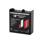 J2mini D.I. Box Дибокс, преобразователь сигнала для гитары, активный, стерео, Simpleway Audio