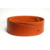 MB6061-115-1 Ремень для гитары, кожаный, рыжий, Mamba straps