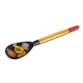 LHL6402 Деревянная ложка маленькая, роспись хохломская традиционная, Хохлома