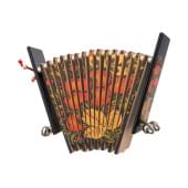 MS-K1-TR-04 Трещотка пластинчатая «малютка», с бубенцами, 1 категория, Мастерская Сереброва