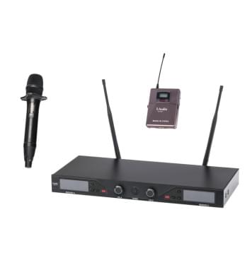 4000-UP Беспроводная микрофонная система, петличка и ручной передатчик, LAudio-0