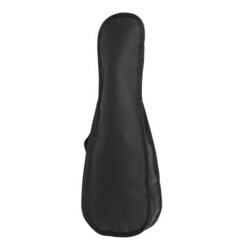 ЛЧУ1-ЧЁРНЫЙ Чехол для укулеле сопрано, черный, Lutner-0