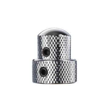 NC002-CR Ручка потенциометра, двойная, хром, Paxphil-0