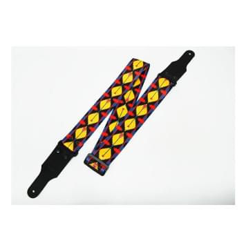 FL40188PA PolyArt Ремень для гитары, полиэстер, навахо, Fidel-0