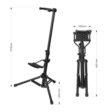 FL-13E Стойка для электронного духового инструмента, Flanger-0