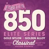 850 Elite Комплект струн для классической гитары, бронза 80/20, La Bella