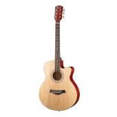 FFG-4001C-NAT Акустическая гитара, с вырезом, цвет натуральный, Foix