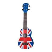 UK-300-21-YG Укулеле сопрано, с рисунком Union Jack, Mirra