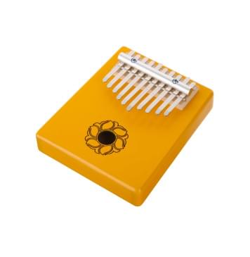 KMKr-2-Y Escudo Калимба, резонаторная, 10 язычков, трапеция, желтая, Мозеръ-0