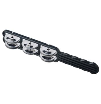 FLT-G16-2B Бубенцы плоские на пластиковой черной ручке, 6 пар, Fleet-0