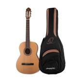 R180 Traditional Series Классическая гитара, размер 4/4, матовая, с чехлом, Ortega