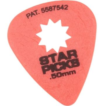 30011 Star Pick Медиаторы 72шт, толщина 0.50мм, Everly-0