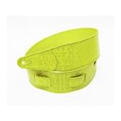 FL660317L11 Leather 11 Ремень для гитары, кожаный, лайм, тиснение рептилия, Fidel FL660317L11 Leather 11 Ремень для гитары, кожаный, лайм, тиснение рептилия, Fidel