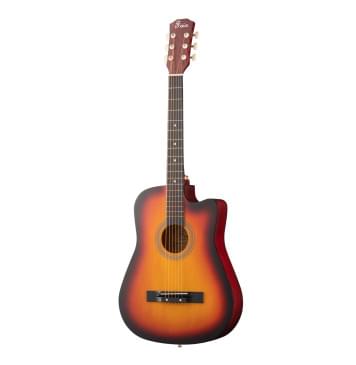 FFG-3810C-SB Акустическая гитара, с вырезом, санберст, Foix-0