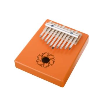 KMKr-2-OR Escudo Калимба, резонаторная, 10 язычков, трапеция, оранжевая, Мозеръ-0