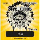 SH-EL Steel Drive Комплект струн для электрогитары, сталь, 9-42, Мозеръ