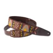 8401070010005 Mojo Azteca Brown Ремень для гитары, RightOn Straps