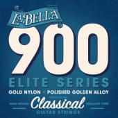 900 Elite Комплект струн для классической гитары, бронза 80/20, La Bella