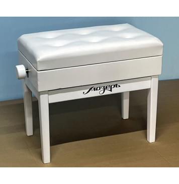 BPM-55/WH Банкетка для пианино или рояля деревянная, белая, Мозеръ-0