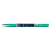 10104016 Colored Series Bluefire 7A GREEN Барабанные палочки, орех гикори, зеленые, HUN