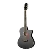 CAG280CBK Акустическая фолк-гитара с вырезом Naranda