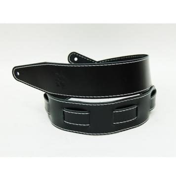 FL111045LP Premier Ремень для гитары, кожаный, черный, Fidel-0