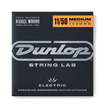 DEN1150 Комплект струн для электрогитары, никелированные, Medium Heavy, 11-50, Dunlop-0