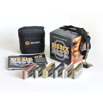 16666-set Big Six Blues Pack Набор губных гармошек, Seydel Sohne-0