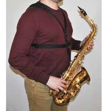 SHT-03LR Ремень для саксофона с петлей, размер Regular, Мозеръ-0