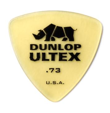 426P.73 Ultex Triangle Медиаторы 6шт, толщина 0,73мм, треугольные, Dunlop-0
