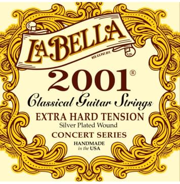 2001EH Extra Hard Комплект струн для классической гитары, La Bella-0