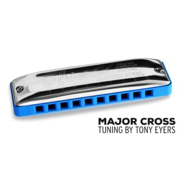 10315C Session Steel Major Cross C Губная гармошка, Seydel Sohne-0