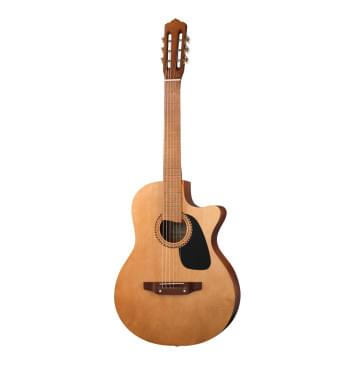 ACD-41A-34d-LN Акустическая гитара, с вырезом, цвет светлый орех, глянцевая, АККОРД-0