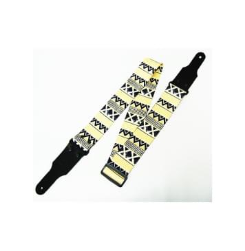 FL40184PA PolyArt Ремень для гитары, полиэстер, орнамент, Египет, Fidel-0