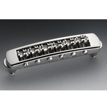 12080100.11 (451) STM NI Бридж (струнодержатель) для гитар типа Les Paul, никелированный, Schaller 12080100.11 (451) STM NI Бридж (струнодержатель) для гитар типа Les Paul, никелированный, Schaller-0