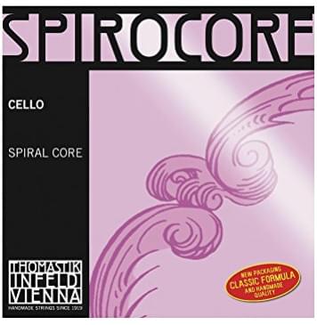S32 Spirocore Отдельная струна Соль/G для виолончели размером 4/4, Thomastik-0