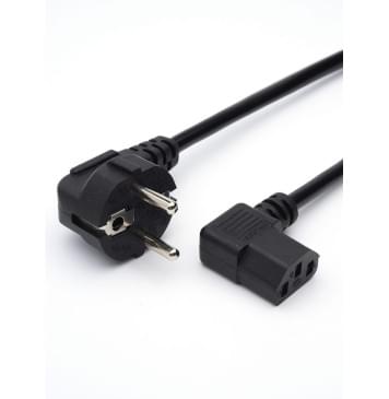 00-00024536 Кабель питания, евровилка-C13 (f) 1.8м ПВХ 0.75мм угловой, черный, GoPower-0