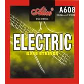 A608(4)-M Medium Комплект струн для бас-гитары, сталь/сплав никеля, 045-105, Alice