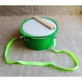 MD-CD20G Детский барабан 20 см, зеленый, Музыка Детям