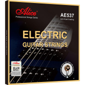AE537-L Комплект струн для электрогитары, сплав железа, Light, 10-46, Alice